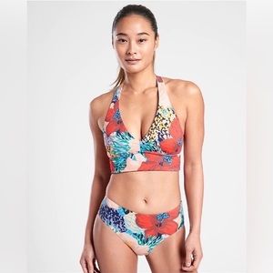 Athleta Floral Bikini Bottoms